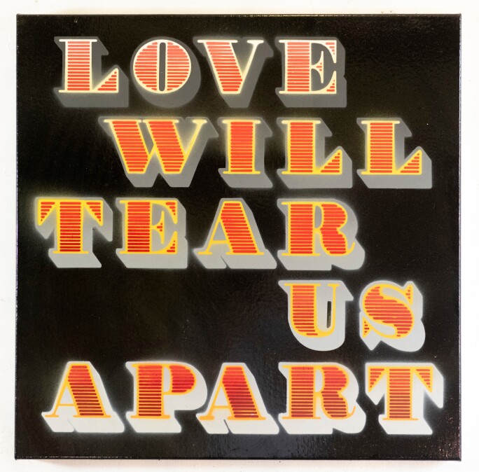 The Writing S On The Wall For Ben Eine Contemporary Art