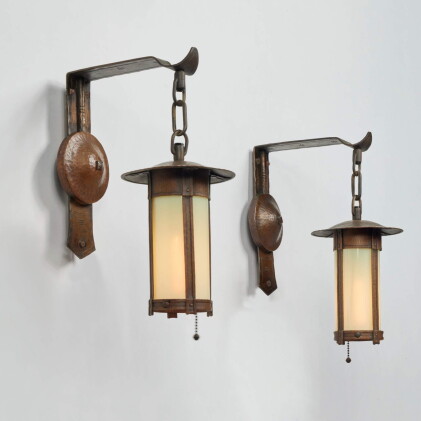 Catalog image of Pair of Rare Wall Sconces