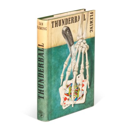 View 1 of Lot 79: Ian Fleming | Thunderball, 1961, Cape's advance binding