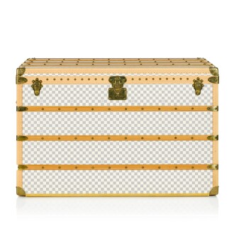View 1 of Lot 62: 'Malle Haute' Damier Azur 110 Steamer Trunk, 2007