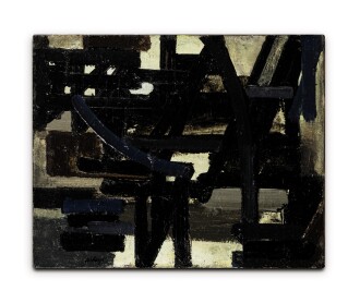 View 1 of Lot 3: Peinture 33 x 41 cm, 17 février 1951