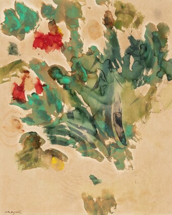 View 1 of Lot 175: Femme au bouquet de fleurs