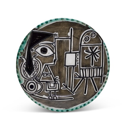 Catalog image of Jacqueline au chevalet (A. R. 333)