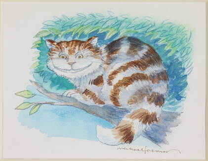 Catalog image of foreman, two illustrations from alice's adventures in wonderland, 2004