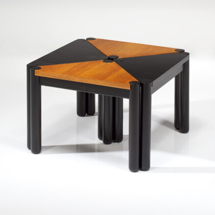 Catalog image of Set of four triangular side tables