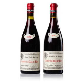 View 1 of Lot 381: Chambertin, Clos de Bèze, Vieilles Vignes 2012 Dominique Laurent (2 BT)