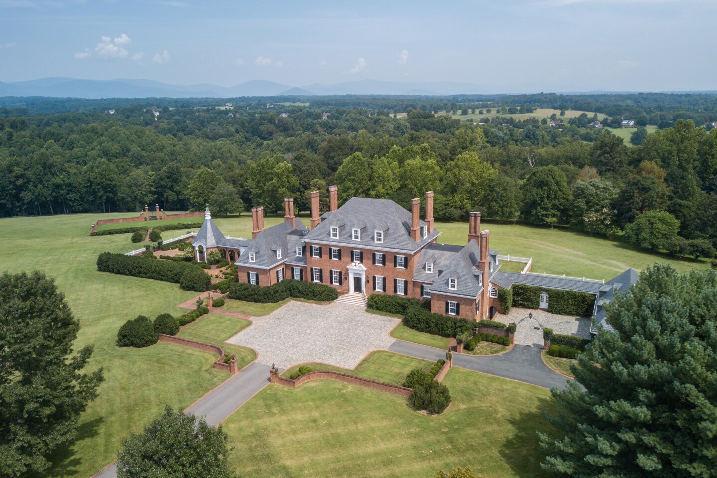 Tour Gallison Hall, A Magnificent Virginia Estate Interiors + Design