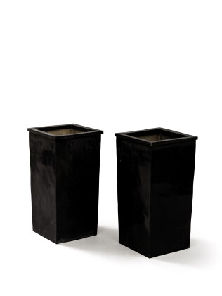 Catalog image of Pair of umbrellla stand, circa 2000