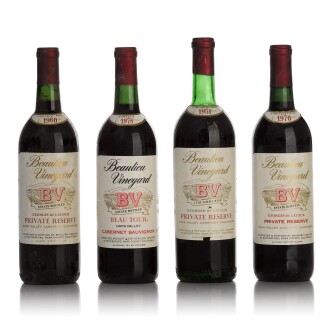 View 1 of Lot 527: Beaulieu Vineyard, Georges de Latour, Private Reserve  1951 to 1981 (12 BT)