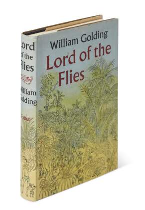 Golding, Lord of the Flies, 1954, signed, rare binding