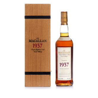 View 1 of Lot 18: The Macallan Fine & Rare 32 Year Old 43.0 abv 1937 (1 Bottle 70cl)