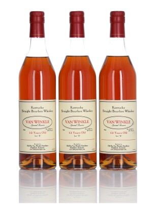 View 1 of Lot 138: Van Winkle 12 Year Old Special Reserve Lot "B" 90.4 Proof NV (3 Bottles 75cl)