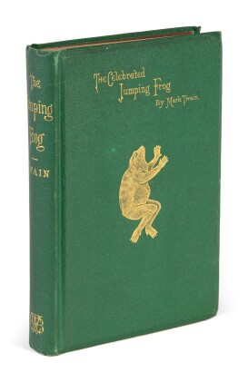  A fine copy of Mark Twain's first book