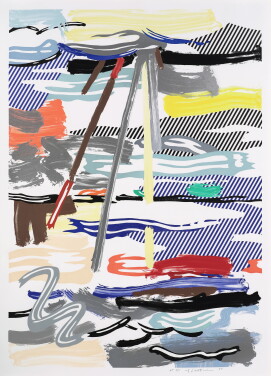 View 1 of Lot 13: Sunshine Through the Clouds, from the Landscapes series