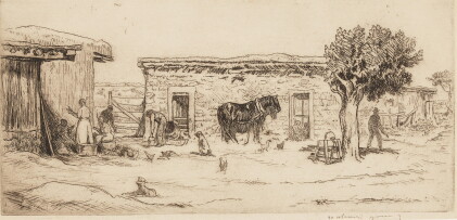 Catalog image of Plowing Landscape with Horses