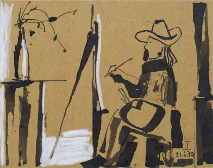 Catalog image of pablo picasso | le peintre