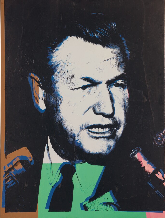 Andy Warhol, Nelson Rockefeller, executed in 1967. Estimate $800,000–1,200,000.