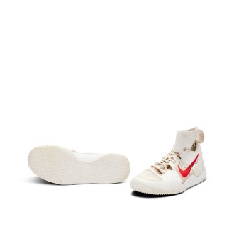 View 1 of Lot 21: Serena Williams 2018 Wimbledon Match Worn and Dual-Signed Sneakers | First Round & Round of 16 | Finalist | Each Sneaker Matched to Separate Dates
