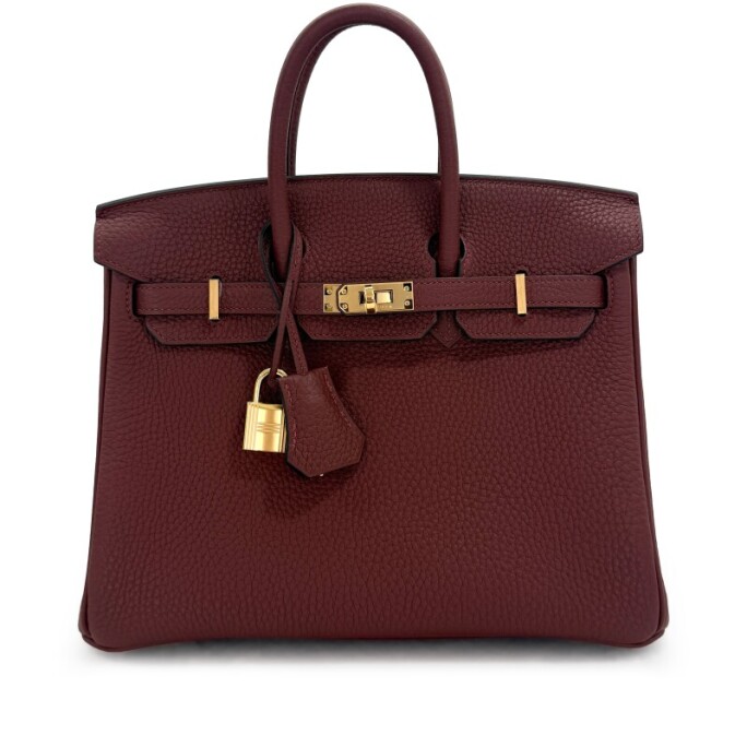 Hermès Rouge H Birkin 25