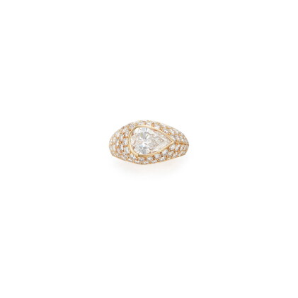 Catalog image of diamond ring, bulgari