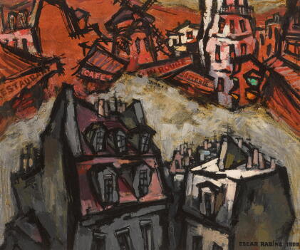 Catalog image of Moulin Rouge with Red Sky
