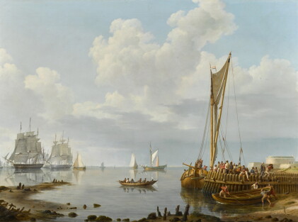 Catalog image of SHIPPING IN A CALM ESTUARY