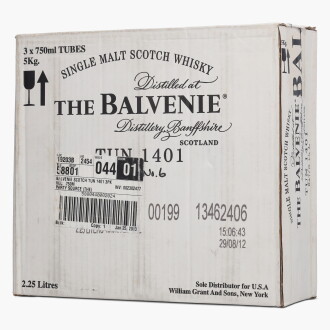 View 1 of Lot 2044: The Balvenie Tun 1401 Batch No.6 49.8 abv NV (3 Bottles 75cl)