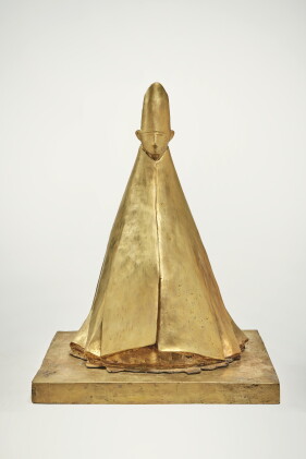Catalog image of Cardinale seduto dorato (Seated Cardinal in Gold)