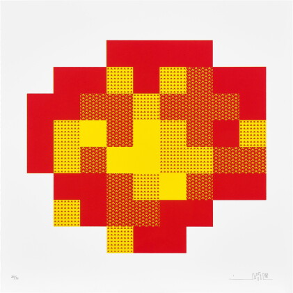 Catalog image of invader | explosion 爆炸