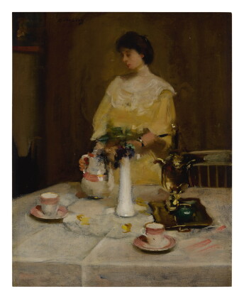 Catalog image of henry r. rittenberg | the tea table (setting the table)