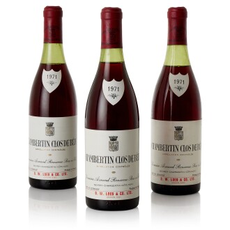 View 1 of Lot 9518: Chambertin, Clos de Bèze 1971 Domaine Armand Rousseau (3 BT)