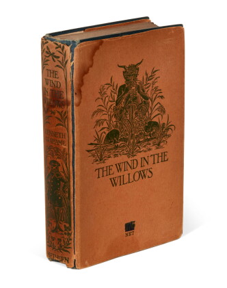 Catalog image of Kenneth Grahame | The Wind in the Willows, 1908, first edition, dust-jacket