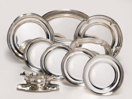 Catalog image of Group of French Tableware