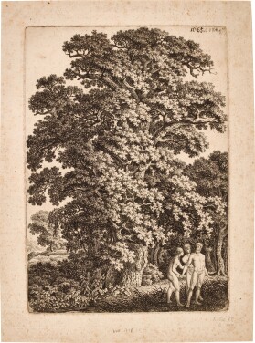 View 1 of Lot 79: Satyr and Nymph in a Swamp; and Youth Playing Pipes of Pan