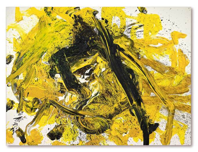 KAZUO SHIRAGA, Kōsha, 1992. Estimation : HK$15,000,000–25,000,000 / 1,622,000-2,700,000€. Contemporary Art Evening Sale, Hong Kong 19 avril 2021