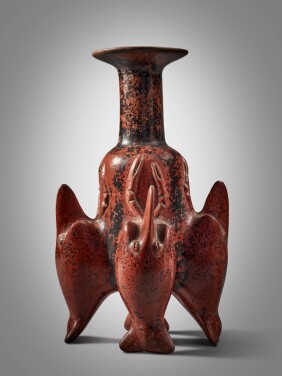 View 1 of Lot 13: Colima Vessel with Crayfish, Protoclassic, circa 100 BC - AD 250