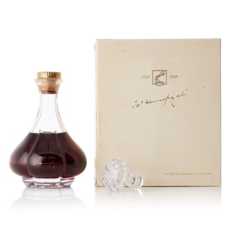 View 1 of Lot 6525: Hennessy La Roche Courbon 220th Anniversary Crystal Decanter 43.0 abv NV (1 BT70)