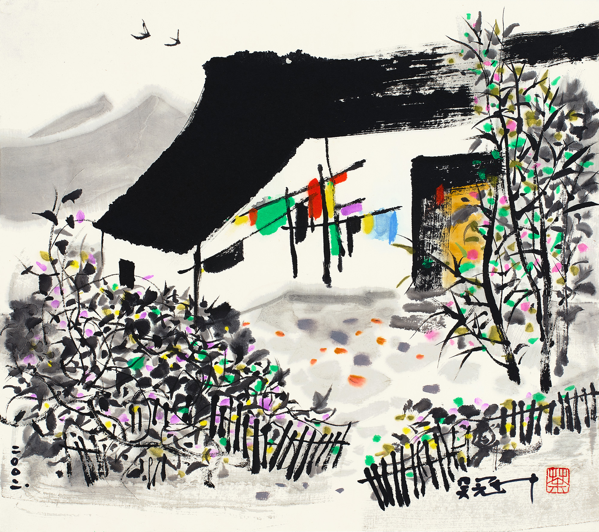 认识艺术大师：十五个吴冠中的生平要点| 苏富比亚洲| Sotheby's