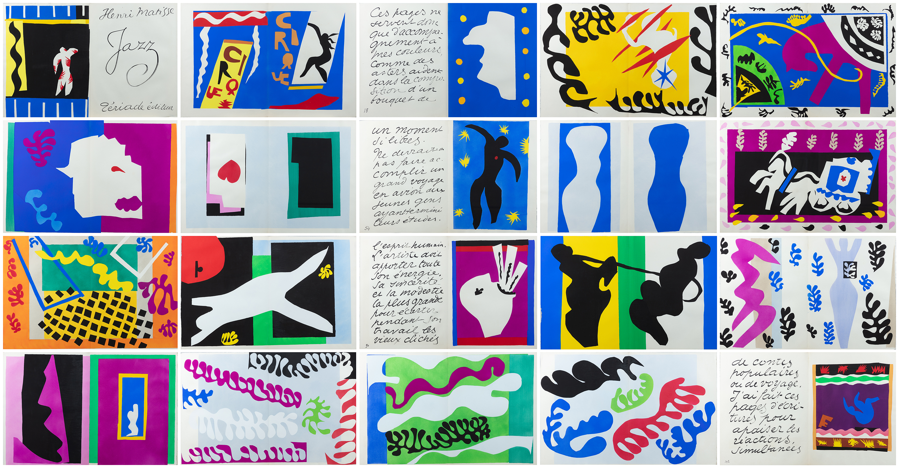 Henri Matisse's 'Jazz' and the Flowing Rhythms of