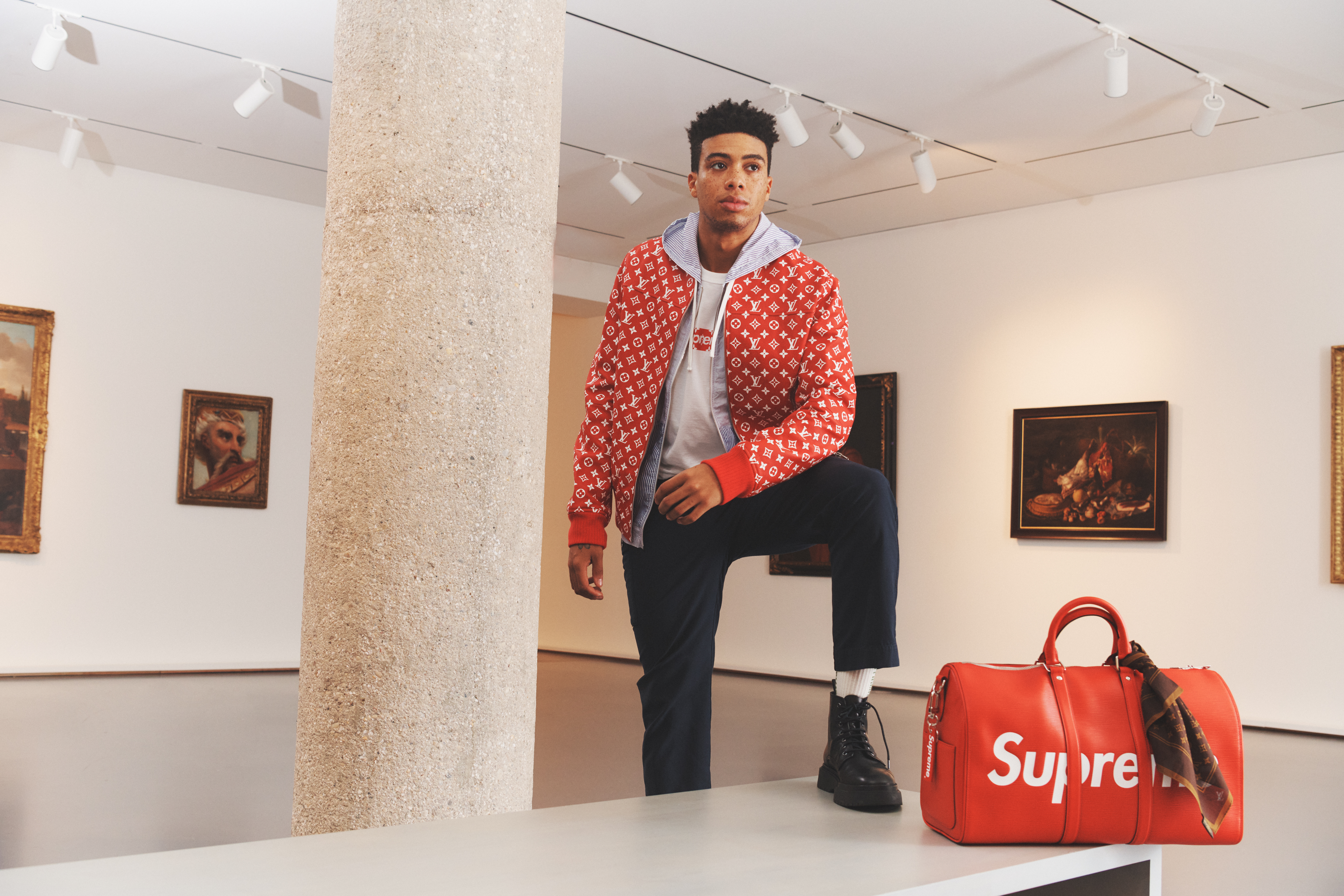 supreme×VUITTON The Supreme Brick Gets Encased in Louis Vuitton | Hypebeast