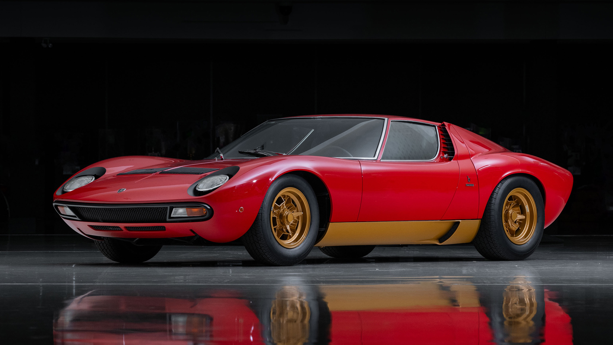 Lamborghini Miura Concept POST HOBBY特注　赤 Lamborghini Miura Concept POST HOBBY特注 赤