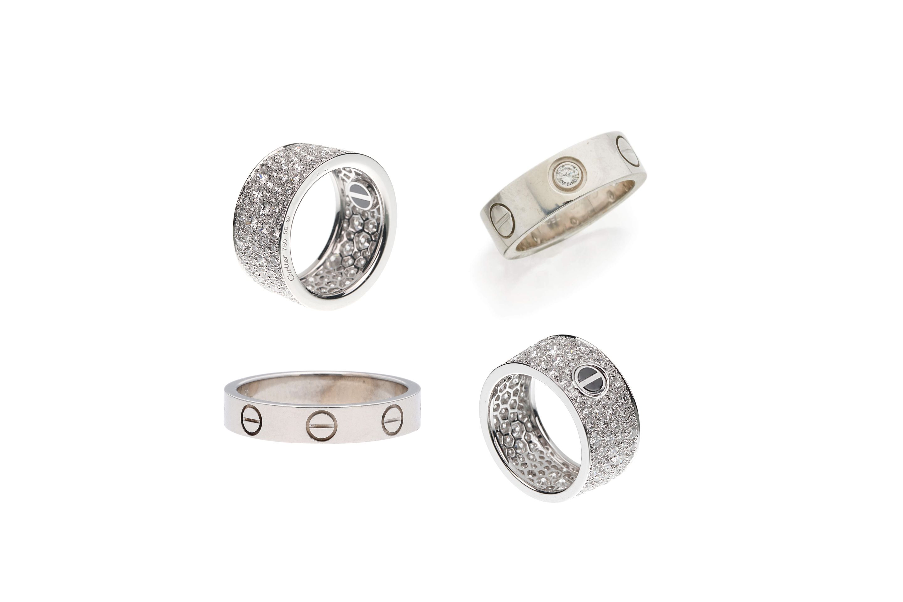 cartier true love ring